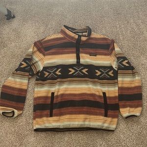 Cinch fleece pullover